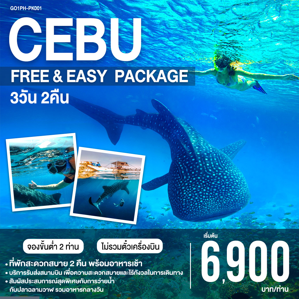 CEBU 3D2N FREE & EASY  PACKAGE