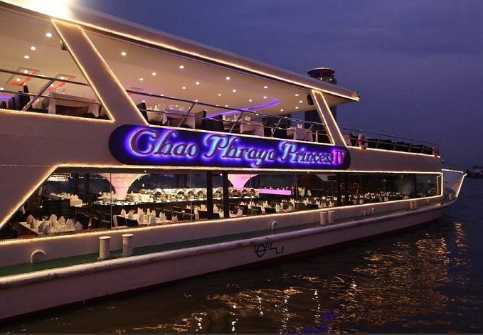 บัตรล่องเรือ เจ้าพระยาปริ๊นเซส  (Chao Phraya Princess) รอบ Dinner